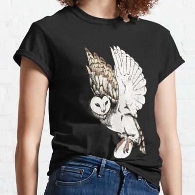 Barn Owl With Orb T-Shirt Official Cow Anime Merch