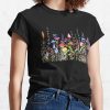 Colorful Wild Flower Field T-Shirt Official Cow Anime Merch