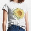 Sunflower Drawing T-Shirt Official Cow Anime Merch