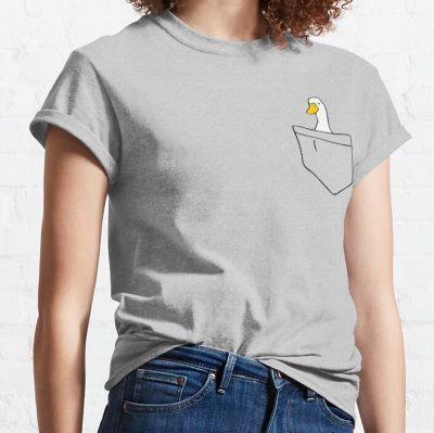 Pocket Duck T-Shirt Official Cow Anime Merch