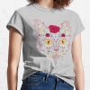 Day Of The Dead Kitty Cat Sugar Skull T-Shirt Official Cow Anime Merch